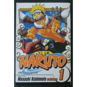 Naruto Vol 1 by Masashi Kishimoto – Viz Jul 2003 Manga PB VG+